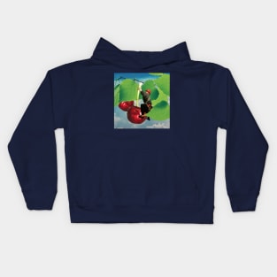 Cherry Picking Kids Hoodie